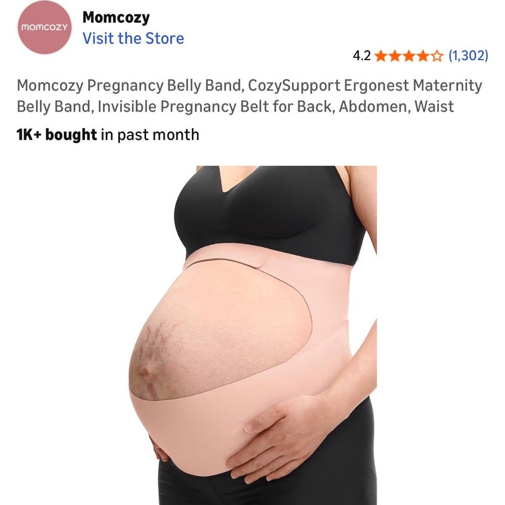 Momcozy Pregnancy Belly Band